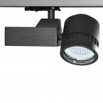 SKIPA LED Stromschienenleuchte 44W 856 schwarz horizontal