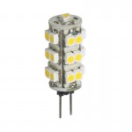 LED Stiftsockellampe 1,5W 12V 3000K warmweiss