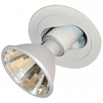 CLE Einbauleuchte 1x 20-70W CDM-T POWERSTAR 114 23� round alugrau
