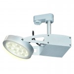 CLE Stromschienenleuchte 9x 1W LED ST58 Micro weiss
