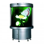 360 GRAD Multi-Screen Rund Vision LED TV Display Litfass Indoor 3x 1,18m x 0.96m, Bildfläche 3,4m²