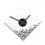 SOMPEX NEXTIME Wanduhr -- Dropped Numerals  --
