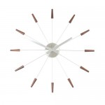 SOMPEX NEXTIME Wanduhr -- Plug Inn  -- 58cm braun