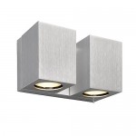 PHILIPS PODIUM Wandleuchte LUXEMBURG alu 2x 10W GU10