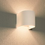 NIEBLUM GIPS WANDLEUCHTE 12W E27  WANDLAMPE  GIPSLAMPE