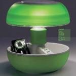 iPhone Tischleuchte JOYO LIGHTCOLORS gr�n mit USB 