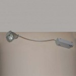 SLV Display Strahler 1x 35W silber grau GEBRAUCHT