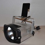 LIVAL Systemleuchte mit Bügel POWER 1x 100W SDW-T alu grau / schwarz GEBRAUCHT