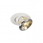 SLV NEW TRIA I QRB Downlight, eckig, alu brushed