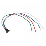 SLV LED Strip Einspeiser 10mm, RGB mit 30cm Kabel, 2 Stück zur beidseitigen Einspeisung