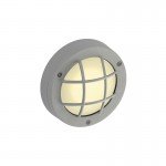 SLV DELSIN LED, Aussenwand- und deckenleuchte, grau, mit 36 warm- weißen LED