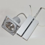 Schienenstrahler D&L 7000.1319.49.01 CDM-T 70W silber einfach GEBRAUCHT