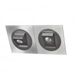 CLE ALUTEC LED Einbauleuchte V 2x 7W kaltwei�