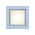 CLE LED Wandeinbauleuchte YK Quattro Square Power LED edelstahl geb.