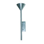 CLE Halogen Wandleuchte ALUTEC BOK 55 100W 230V alu