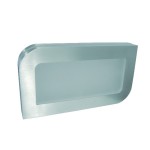 CLE ALUTEC Wandleuchte alu 8x 0,2W LED weiss inkl. Trafo