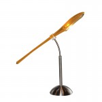 CLE Objekt Design Tischleuchte Lily Table 35W 230V Glas orange