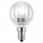 Philips EcoClassic30 18W Halogenlampe 230V E14 P45 klar
