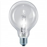 Philips EcoClassic30 42W Halogenlampe Globe 230V E27 G95 klar