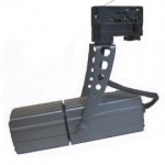 CLE Stromschienenleuchte Standard Spot 1 50W schwarz