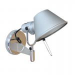 Artemide Tolomeo Faretto Wandleuchte E27 ALU eloxiert