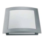 CLE Wandleuchte Office WL95 HV max. 2x 26W alu grau