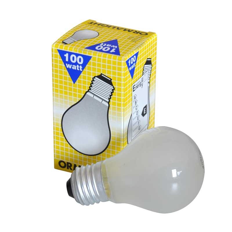 ORMALIGHT AGL Standard Gl&uuml;hlampe 100W in matt E27