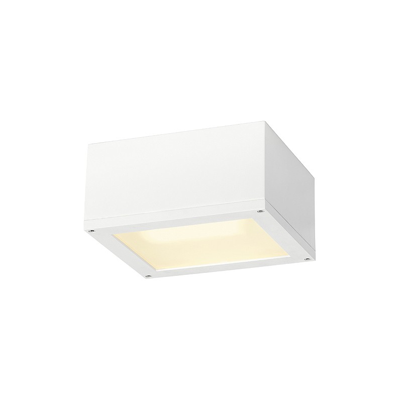 SLV THEOS Aussenleuchte, CL 104 PL, rechteckig, weiss, G24q-3, 26W